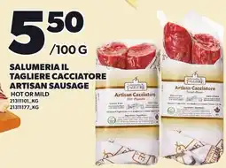 Loblaws SALUMERIA IL TAGLIERE CACCIATORE ARTISAN SAUSAGE offer