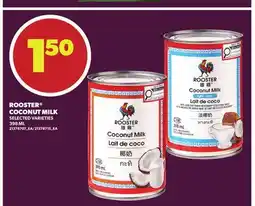 Loblaws ROOSTER COCONUT MILK offer