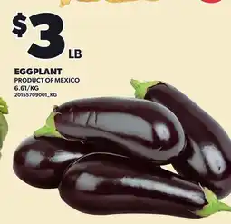 Loblaws EGGPLANT offer