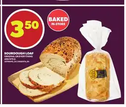 Loblaws SOURDOUGH LOAF, 450/475 G offer