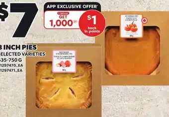 Loblaws 8 INCH PIES offer