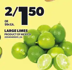Loblaws LARGE LIMES offer
