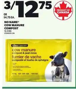Loblaws NO NAME COW MANURE COMPOST offer