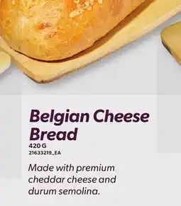 Loblaws BELGIAN CHEESE BREAD offer