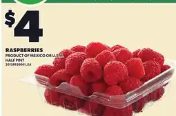 Loblaws RASPBERRIES offer