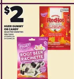 Loblaws HUER GUMMY OR CANDY, 100/120 G offer