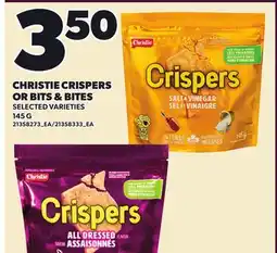 Loblaws CHRISTIE CRISPERS OR BITS & BITES offer