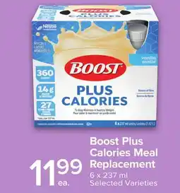 Metro BOOST PLUS CALORIES MEAL REPLACEMENT offer