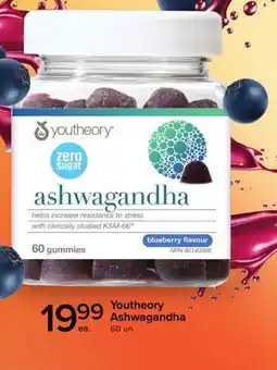 Metro YOUTHEORY ASHWAGANDHA offer