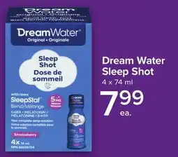 Metro DREAM WATER SLEEP SHOT offer