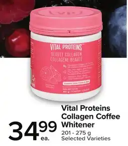 Metro VITAL PROTEINS COLLAGEN COFFEE WHITENER offer