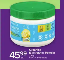 Metro ORGANIKA ELECTROLYTES POWDER offer