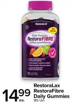 Metro RESTORALAX RESTORAFIBRE DAILY GUMMIES offer