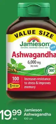 Metro JAMIESON ASHWAGANDHA offer