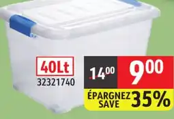 Sushi Shop WIDE SELECTION OF STORAGE BIN WITH LID AND LATCHING BUCKLES 40 Lt offer