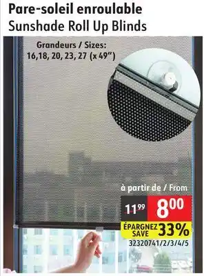 Sushi Shop Sunshade Roll Up Blinds offer