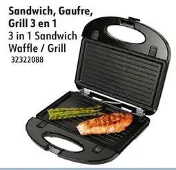 Sushi Shop 3 in 1 Sandwich Waffle / Grill offer