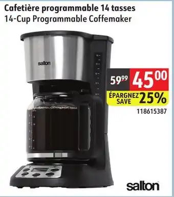 Sushi Shop 14-Cup Programmable Coffemaker offer