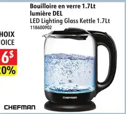 Sushi Shop LED Lighting Glass Kettle 1.7Lt offer