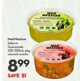 Longo's Mad Mexican Salsa or Guacamole offer