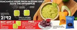 Longo's Yellow Corn or Blue Corn & Flax Seed Tortilla Chips offer
