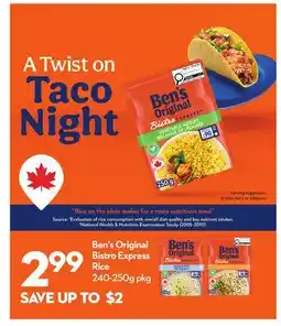 Longo's Ben's Original Bistro Express Rice offer