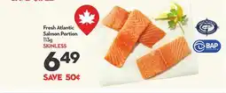 Longo's Fresh Atlantic Salmon Portion offer