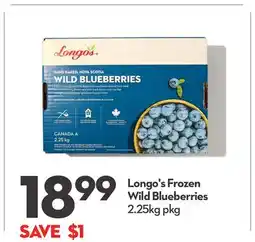 Longo's Longo's Frozen Wild Blueberries offer