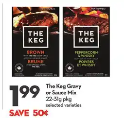 Longo's The Keg Gravy or Sauce Mix offer