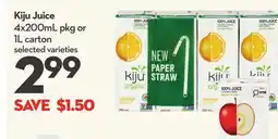Longo's Kiju Juice offer