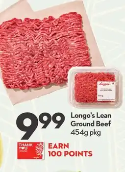 Longo's Longo's Lean Ground Beef offer