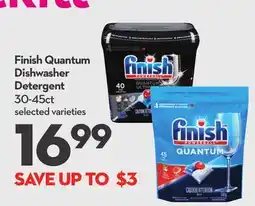 Longo's Quantum Dishwasher Detergent offer