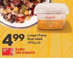 Longo's Longo's Fancy Bean Salad offer