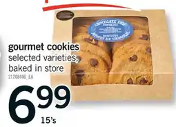 Fortinos GOURMET COOKIES, 15'S offer