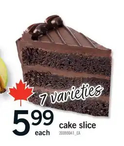 Fortinos CAKE SLICE offer