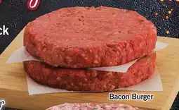 Fortinos BACON BURGER offer