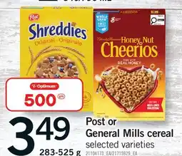 Fortinos POST OR GENERAL MILLS offer
