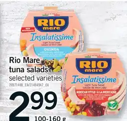 Fortinos RIO MARE TUNA SALADS offer