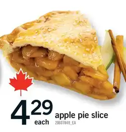 Fortinos APPLE PIE SLICE offer