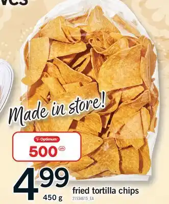 Fortinos FRIED TORTILLA CHIPS offer