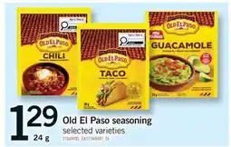 Fortinos Old EL PASO SEASONING offer