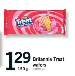 Fortinos BRITANNIA TREAT WAFERS offer