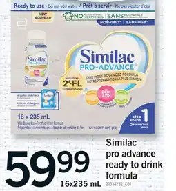 Fortinos SIMILAC PRO ADVANCE READY TO DRINK offer