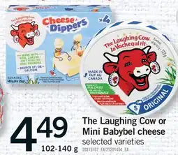 Fortinos THE LAUGHING COW OR MINI BABYBEL CHEESE offer