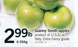 Fortinos GRANNY SMITH APPLES offer