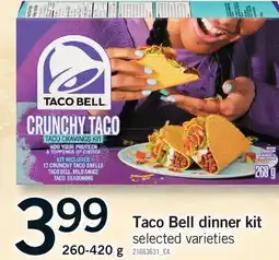 Fortinos TACO BELL DINNER KIT offer