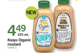 Fortinos KOOPS ORGANIC MUSTARD offer