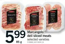 Fortinos MARCANGELO DELI SLICED MEATS offer