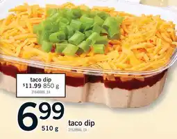 Fortinos TACO DIP offer