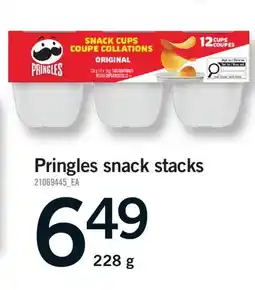 Fortinos PRINGLES SNACK STACKS offer